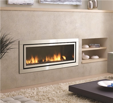 Gas Fireplaces - Horizon HZ54E - Kastle Fireplace